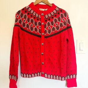 Vintage Robert Bruce Scandinavian
cardigan sweater